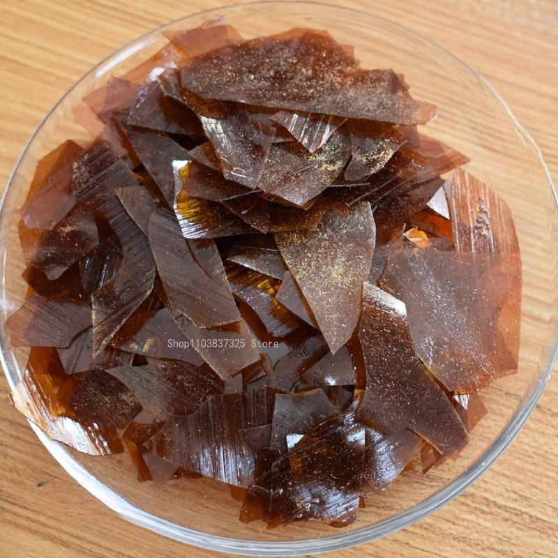 500g Indian Shellac Paint Sheet Transparent/golden Yellow/purple Varnish Furniture Polishing Wood Restoration Craft Materials 100g