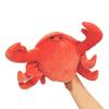 Plüschkrabbe Handpuppe Für Kinder Pädagogisches Spielzeug Weiches Meerestier Geschenk