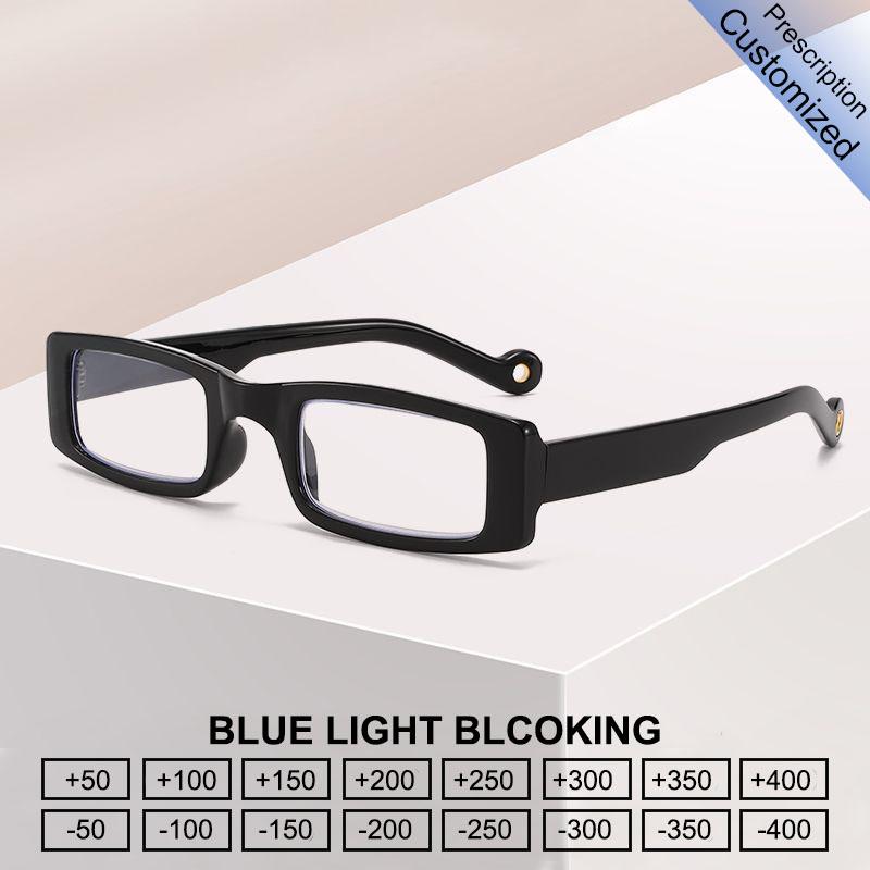 Vintage Reading Glasses Women Men Myopia Prescription Punk Anti Blue Light Frame 1 0 to 4 0