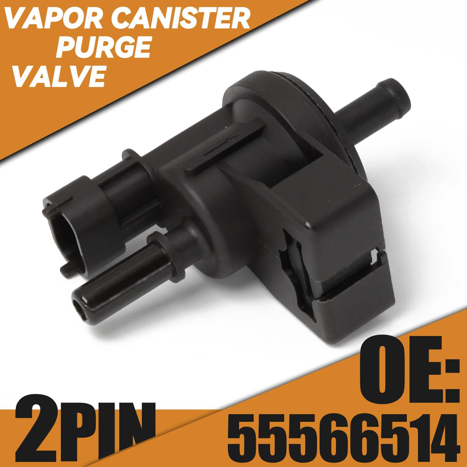 

Petrol Evaporation Purge Solenoid Valve For Chevrolet Aveo Chevy Trax Renault Clio Captur Vauxhall Adam Astra J Corsa D 55566514 чорний