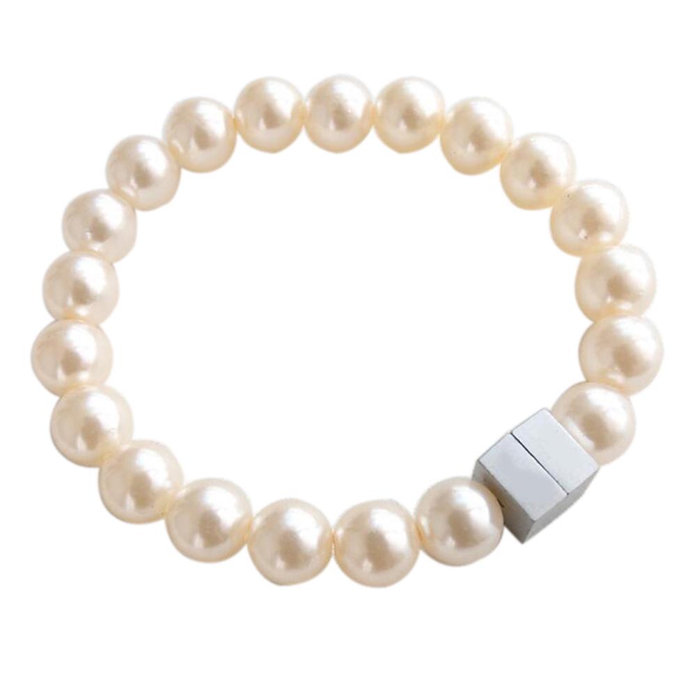 New Winter Stylish ABS Faux Tieback Ring Pearl Magnetic Buckle Curtain Rope Home Decor