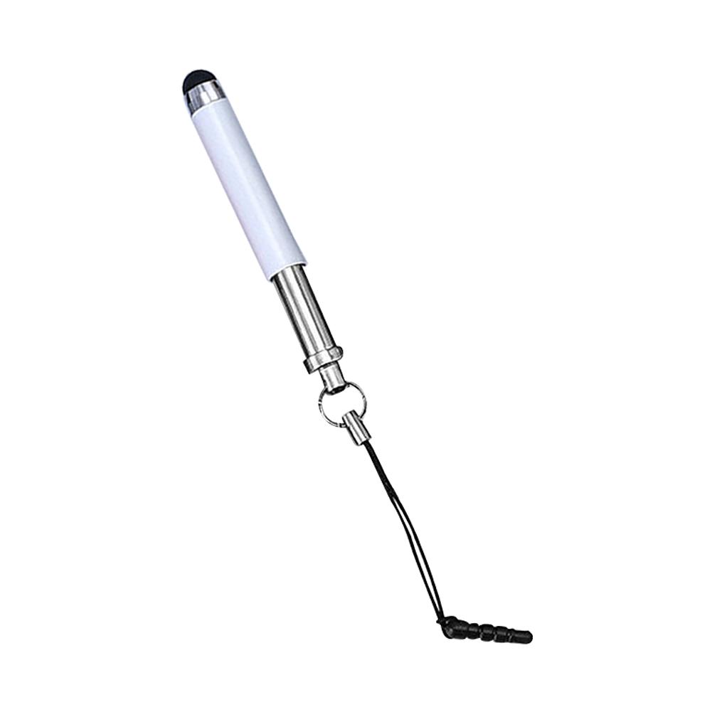 

3 шт. выдвижной стилус для экрана, сенсорная ручка, универсальная мини-емкостная ручка для телефона, ПК, мобильного телефона, электроники, выдвижная ручка белый