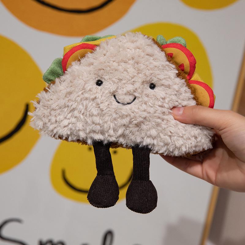 Creative Cute Pendant Bread Story Plush Toy Snack Pillow