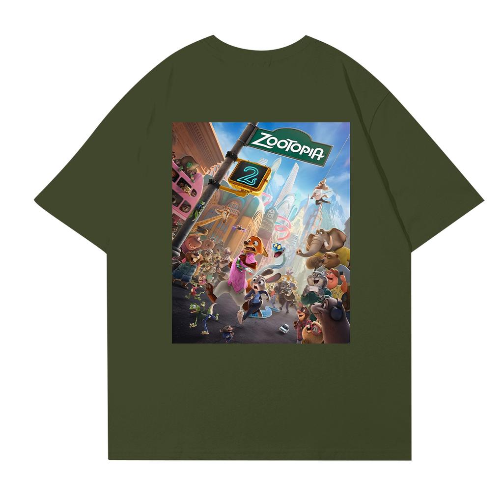 Women's Casual Fashion Round Neck Printed Short Sleeve T-Shirt Top