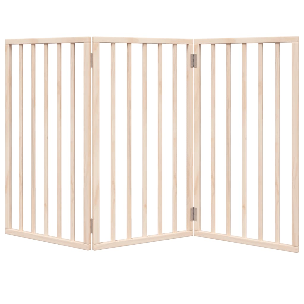 Vidaxl Foldable Pet Safety Gate, 3 Panels, 150 Cm
