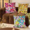 M Murakami Takashi A An Homage To Monopink 1960 Pillow Case Square Pillow Bedroom Sofa Leisure Comfort Cushion Car