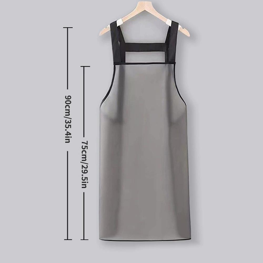 1 Stück Wasserdichte Ölbeständige Schürze - Geeignet für Haushaltsküche Kochen, Geschirrspülen und Restaurant-Arbeitskleidung
