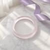 Ice-Type Stone Bracelet Bangle Transparent Agate Chalcedony Bracelet  Holiday Gifts
