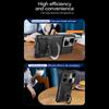 For Realme GT3 5G/GT Neo 5 5G PC+TPU Rotate Kickstand Cover Slide Lens Protection Shockproof Phone Case