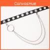 European Style Silver And Gold Chain Belt With Electroplated Finish For Men Women