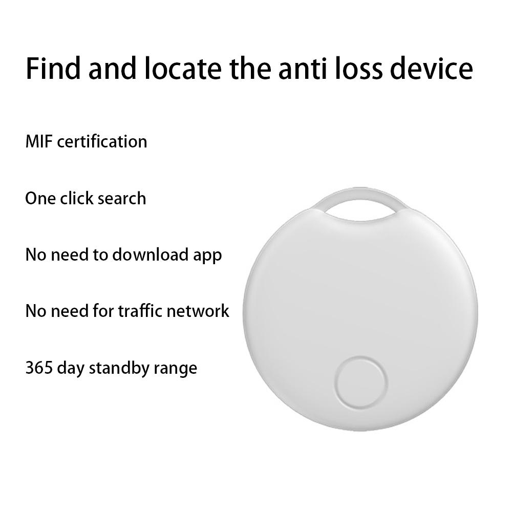 Mini GPS Tracker For iOS Find My App Smart Tag Key Finder Airttag Locator for Pet Car Wallet Anti-loss Device IOS System Only