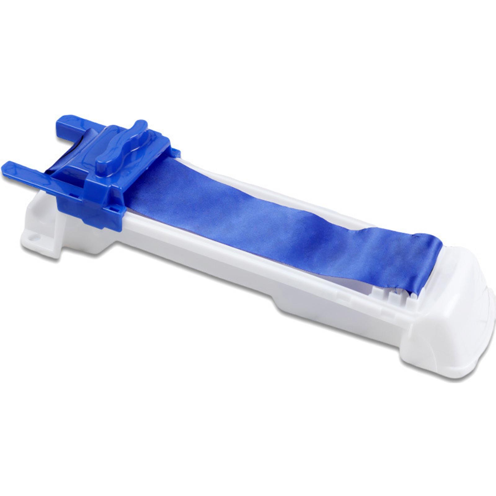 

Multi-functional DIY Plastic Eggroll Plastic Eggroll Wrapper Rolling Machine for Beginners and Children Home Kitchen синий