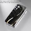 Sleek Carbon Fiber Black phone case glass s26 ultra case s25 ultra case for Samsung Galaxy S26 S25 S24 S23 S22 FE Ultra Plus