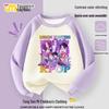 Set Felpa con Cappuccio da Ragazza Cacciatrice di Streghe K-Pop per Bambini Taglia Media e Grande - Elegante Abbigliamento Casual Autunnale