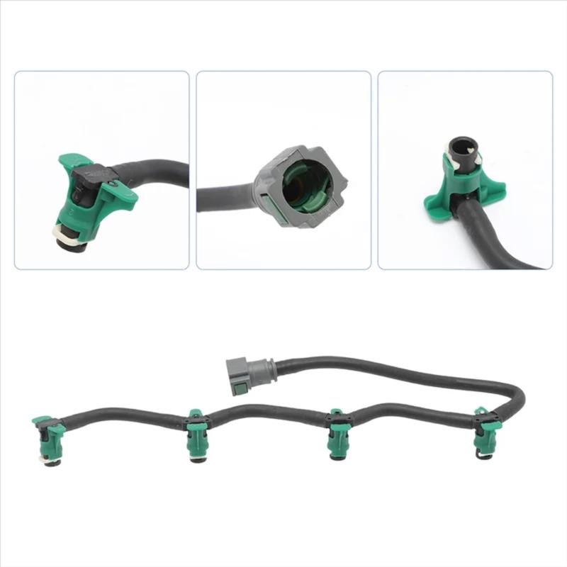 Return Pipe 1746271 AV6Q9K022AB MCR003Q 1685801 KL3064 for 1.6 TDCI Fuel Injector Leak Off Hose Auto Accessories