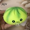 Steamed Bun Sensory Toy Bubble Blowing Cartoon Dumpling Pinch Squeeze Stress Ball Fidget Relief Hand Exercise Relaxation Tool Anti-stress