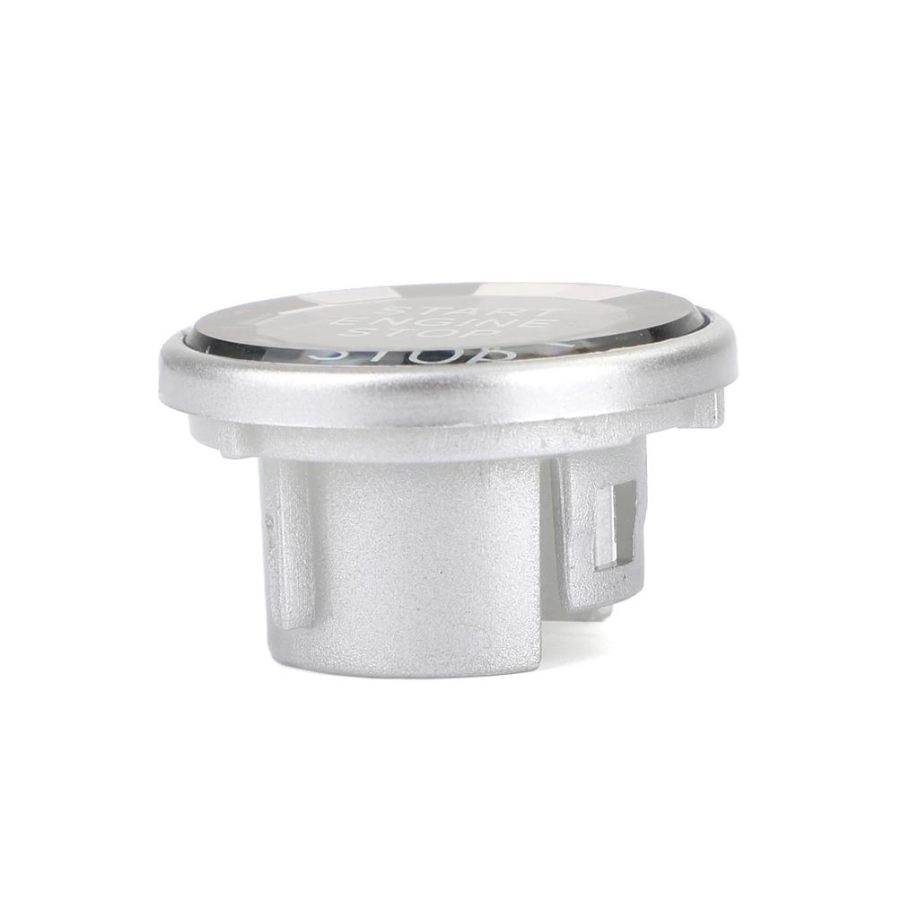 Silver Engine Button Knob Switch Decor Cover Fits For Jaguar XF XE F-Pace16-19