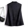 Sibaishie New Chinese Retro Stand Collar Layering Vest