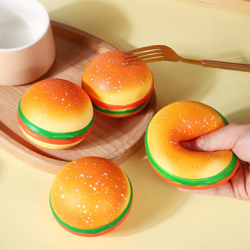 1/5Pcs Release Decompression Squeezing Simulation Coke Hamburgers Slow Rebound Toy Tpr Stress Relief Toys Birthday Gift
