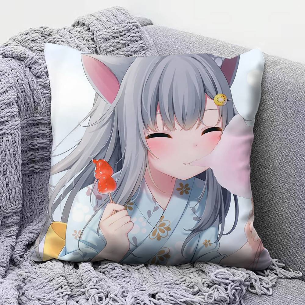 Amashiro Natsuki Pillow Covers Home Sofa Cushion Covers and Aecorative Custom