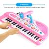 37 Key Electronic Keyboard Piano for Kids with Microphone Musical Instrument Toys Educational Toy Gift for Children Girl Boy