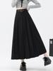 Women’s Pleated Skirt Preppy Style High Waist A Line Mid-length Skirts Vintage Casual Y2k Clothing Autumn