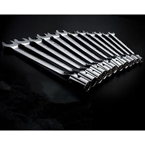 Flex Combination Wrench, Flex Socket Spanner, Swivel Head (10mm)