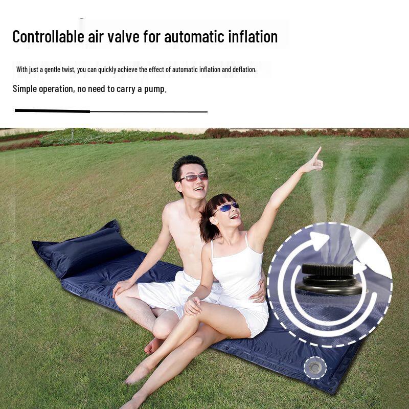 

Junpeng Outdoor Self-Inflating Camping Sleeping Pad with Pillow