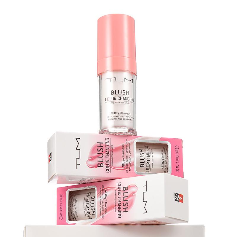 TLM Make-up měnící barvu 30 ml, Bezchybný dlouhotrvající make-up na obličej, Hydratační korektor pro všechny tóny pleti