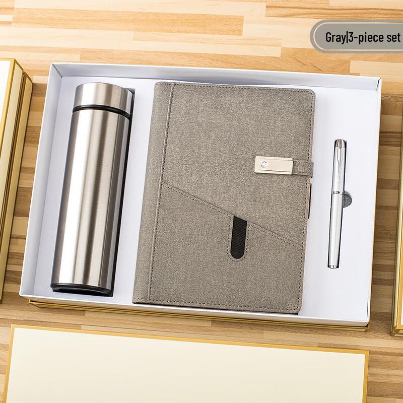 Changqi Loose-leaf Notebook Gift Set with Pen and Cup