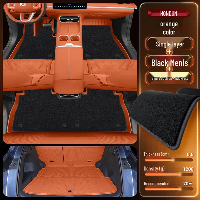 Changan Qiyuan Q07 Trunk Mat TPE 2025 Tail Box Decorative Foot Mats