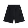Li Ning Sports Fashion Series Solid Color Mid Waist Breathable Versatile Five Point Casual Shorts Men Shorts Black AKSU777-2