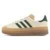 New Gazelle Bold Magic Beige Collegiate Green Women's ID7056