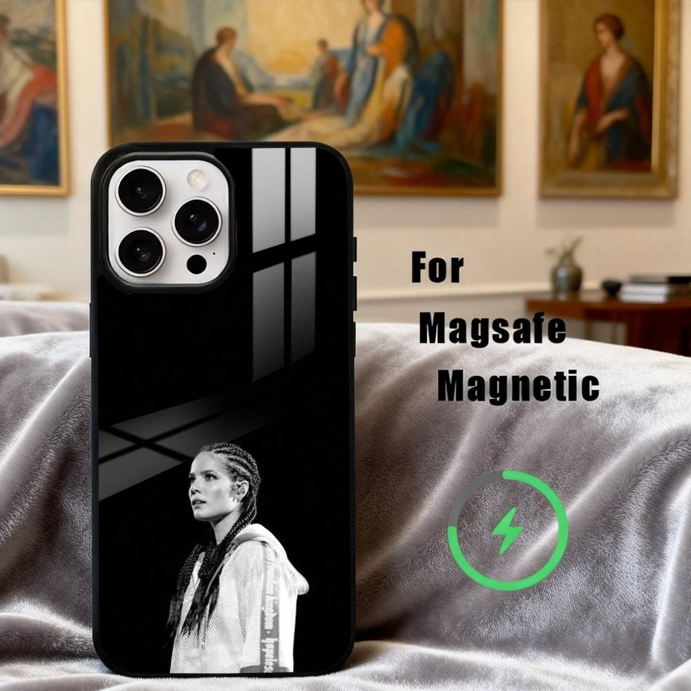 

H-Halsey-Y Wallpaper 4K Phone Case For iPhone17,16,15,14,13,12,11 Plus,Pro Max Magnetic For Magsafe Wireless Charging iPhone13PRO