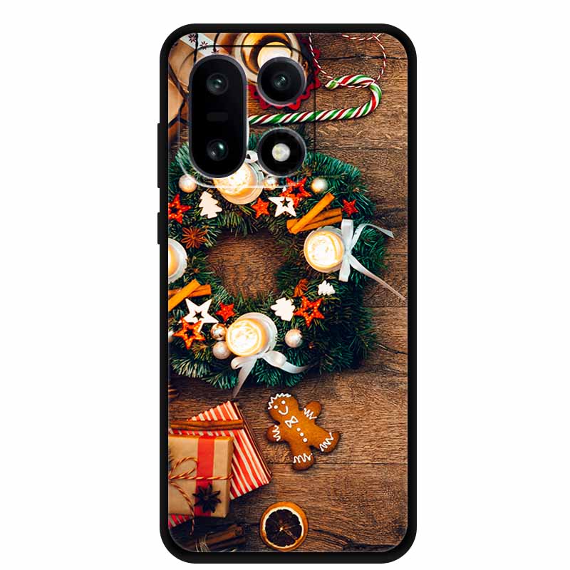 Christmas Phone Case For OnePlus 15 PLK110 Soft Silicone Christmas Tree Cover for OPPO OnePlus 1+ 15 Santa Claus Protective Case