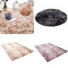 Nordic Style Round Carpet For Bedroom And Living Room Polyester Fiber Material Hand Washable