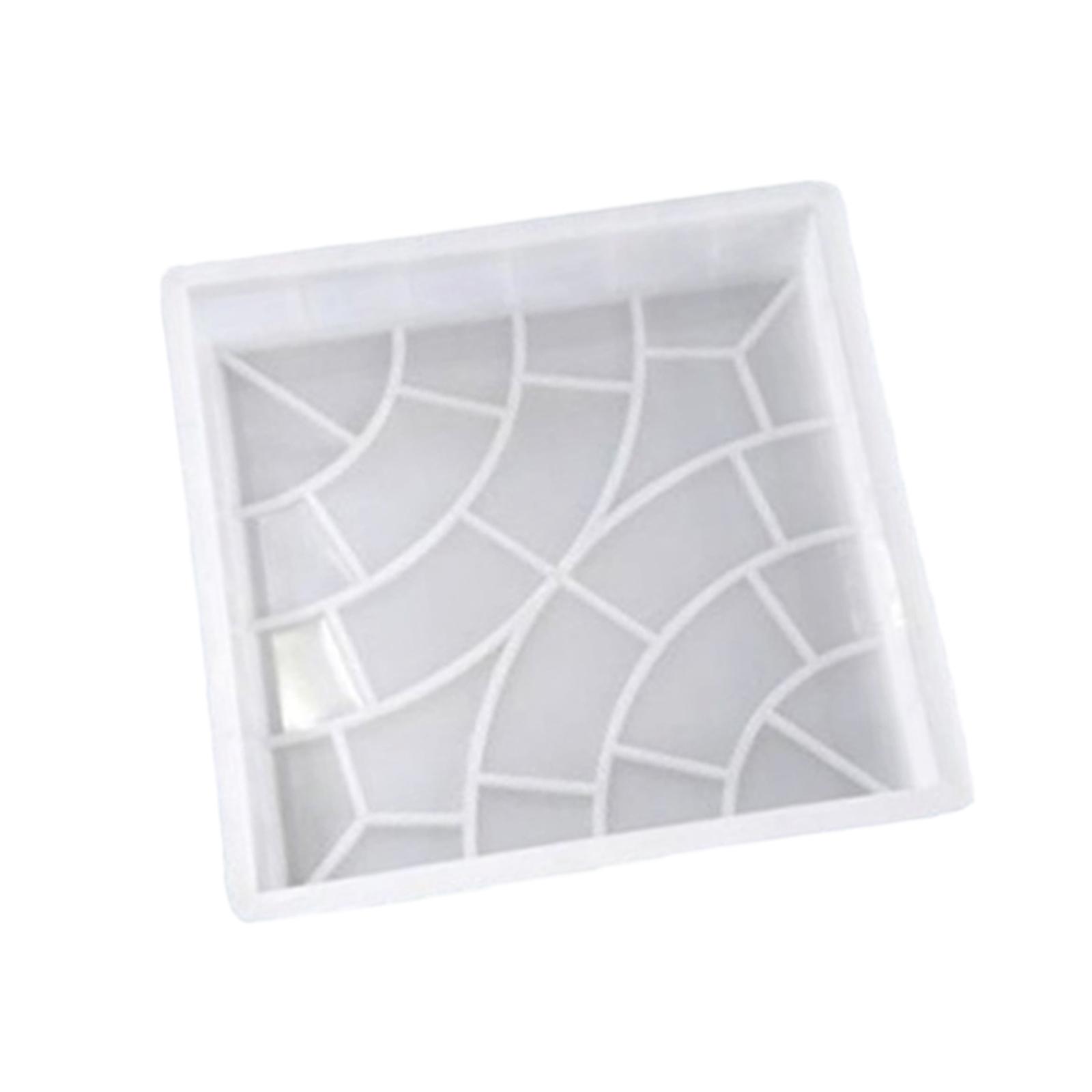 

Квадратна форма для бетонної цегли з цементу Міцна форма з ПП для садових доріжок та ландшафтного дизайну білий