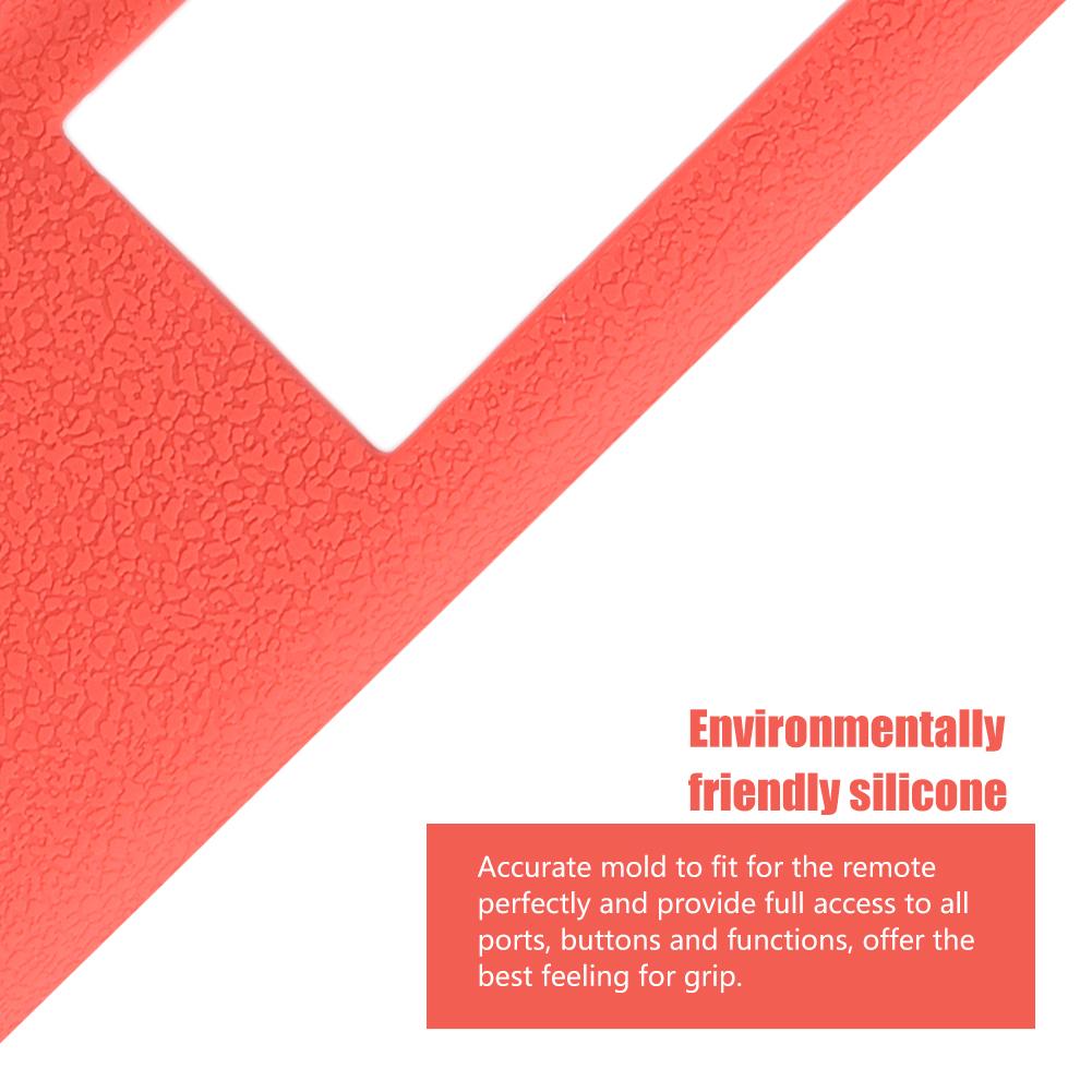 Dustproof Shockproof Protective Silicone Cover Case for  AN MR700 TV Remote Red