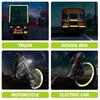 1/3/5Pcs 1M Car Reflective Tape Auto Safety Warning Sticker Reflector Protective Tape Strip Film for Trucks Auto Stickers