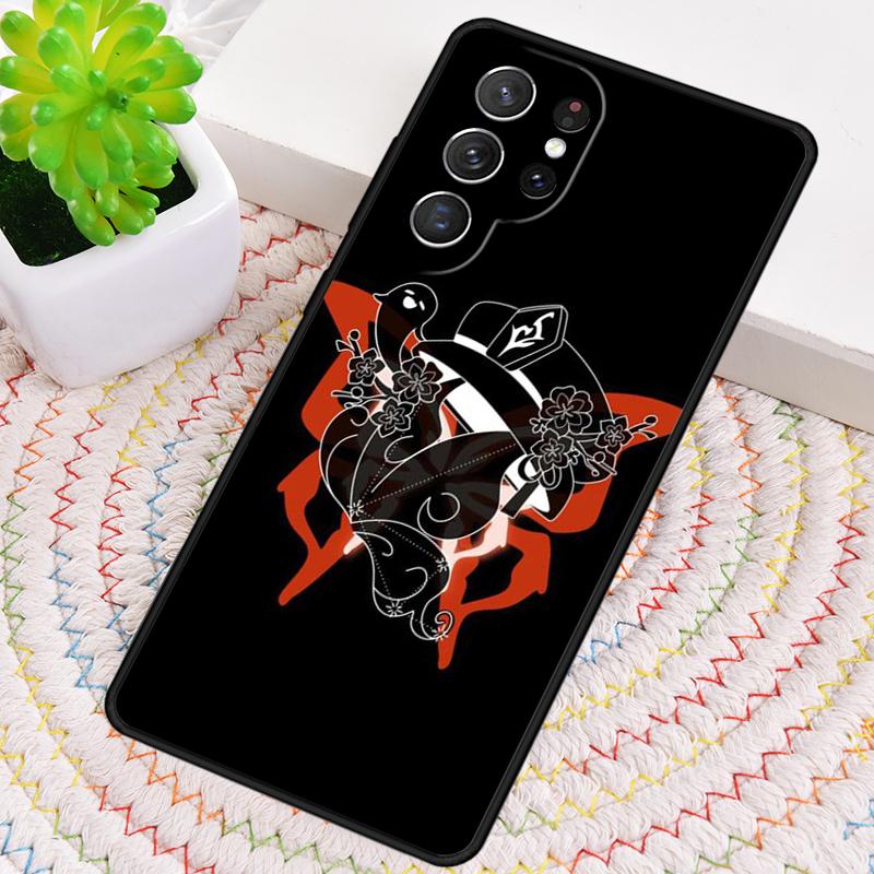 Cartoon Hu Tao Genshin Impact Phone Case for Samsung Galaxy Note 10 Pro S26 Ultra S23 S24 FE S25 S21 S22 PLUS Shockproof Cove