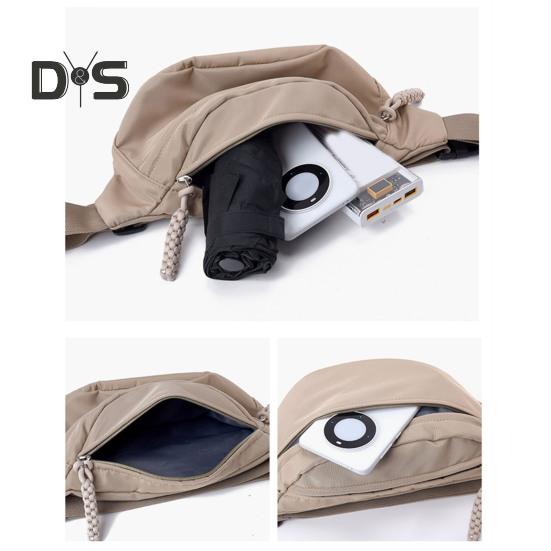 Brusttasche mit verstellbarem Schultergurt, leicht, großes Fassungsvermögen, mehrere Trageoptionen, Umhängetasche für den täglichen Gebrauch und das Training