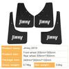 Suzuki Jimny 2019-2023 Black Mudguard Belt Label