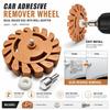 Rubber Eraser Wheel Decal Eraser Wheel 20mm Glue Remover Disc New Sticker Remover Wheel  Car Repair