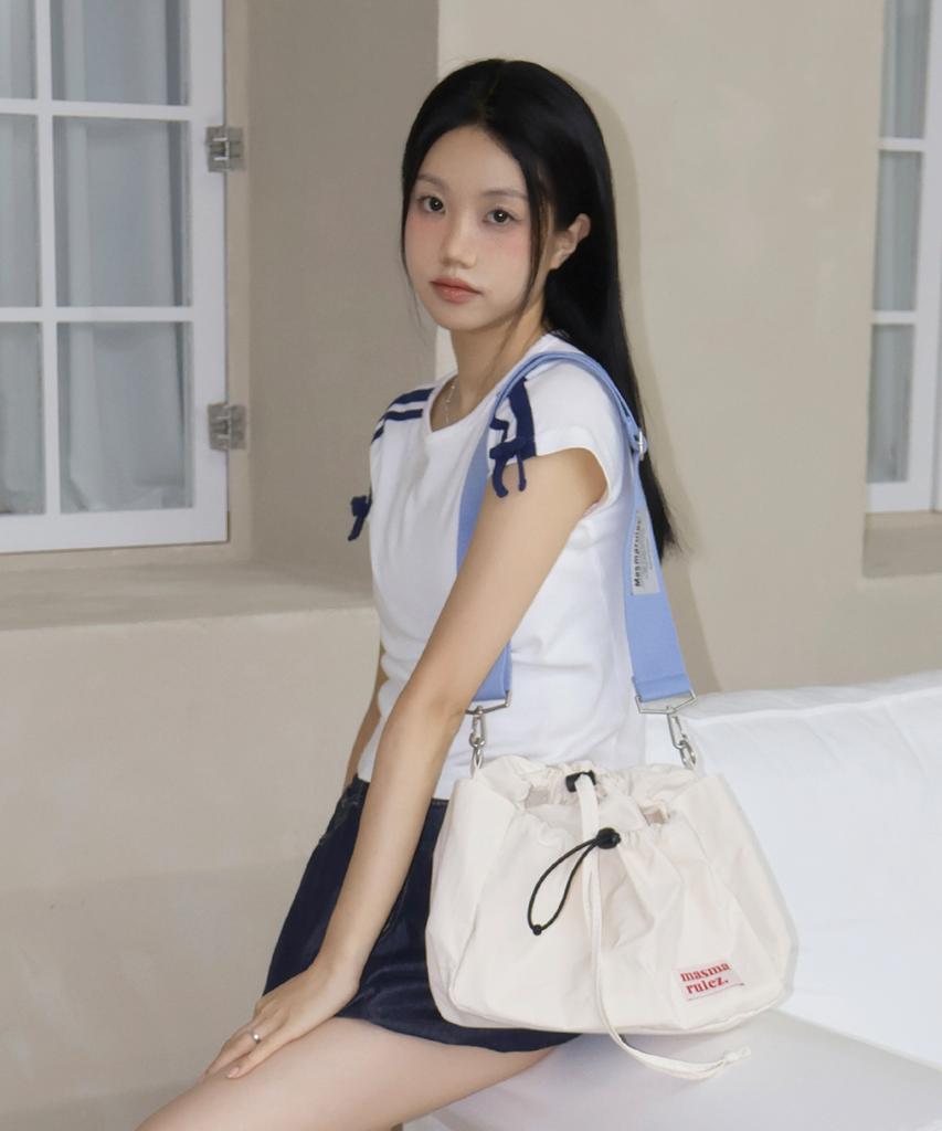 Masmarulez 8 Pocket Cross Bag_Butter Cream