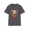 Unisex Softstyle T-Shirt Cute Sheep Santa Ugly Christmas Sweater Cocoa Winter