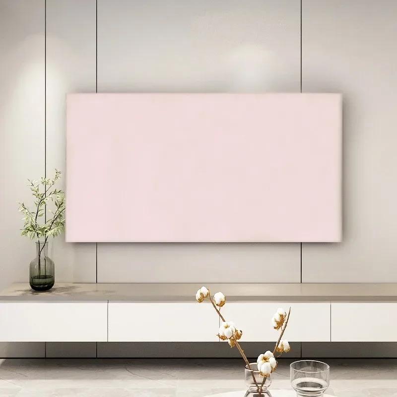 32/85 Inch TV Hood Dust-Proof Cover Solid Color Elastic Household LCD Dust Cover Dustproof and Sun Protection TV Dust Cloth