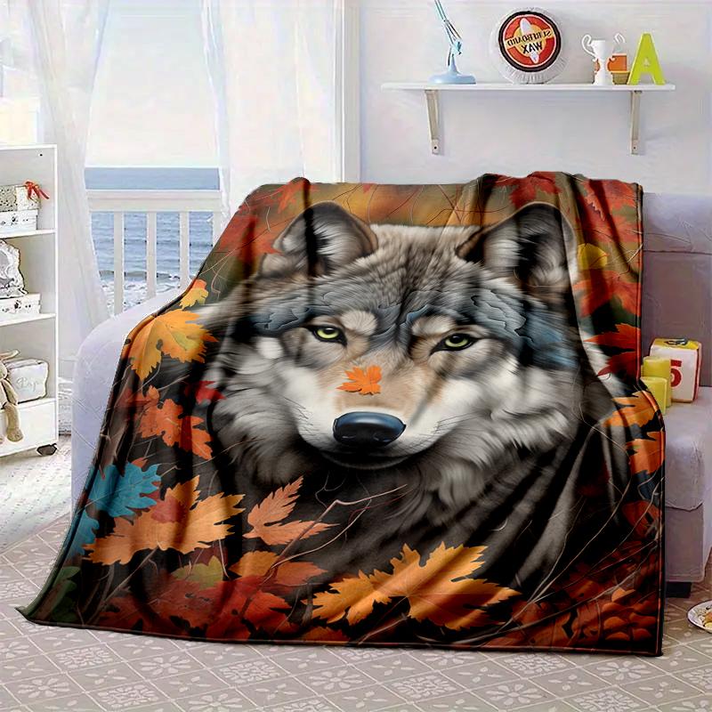 Wolf Pack Majesty Blanket Flannel Blanket Throw Blanket Sofa Cover Blanket Soft Premium Blanket Picnic Blanket Tv Blanket Gifts