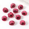 5/10/20Pcs 3cm Silk Tea Roses Heads Artificial Flowers Wedding Home Wedding Decor DIY Wreath Scrapbook Gift Box Fake Flowers