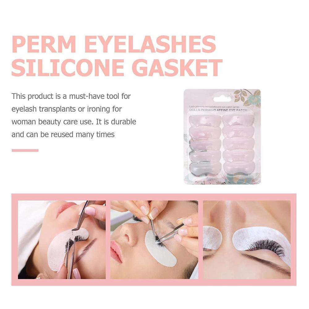 Curling Root Beauty Salon Curler Lash Eyelash Extension Shield Pads Perm Eyelash Silicone Pads