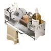 Detachable Kitchen Sink Rack Quick Dry Dishcloth Organizer Sponge Drainer Shelf  Bathroom Use